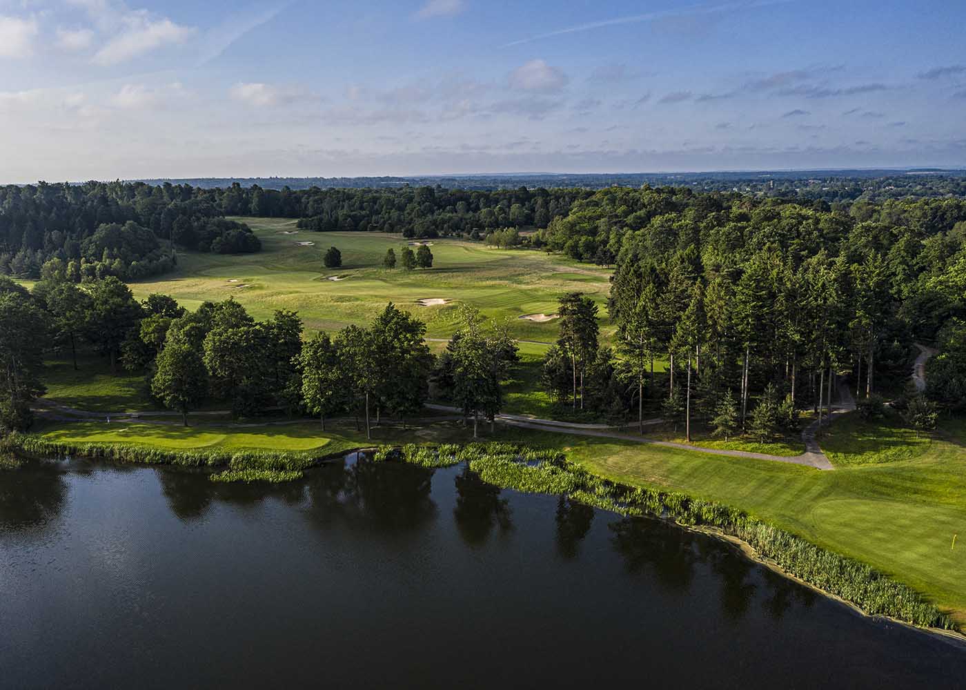 Drone Golf Photography Wokingham
