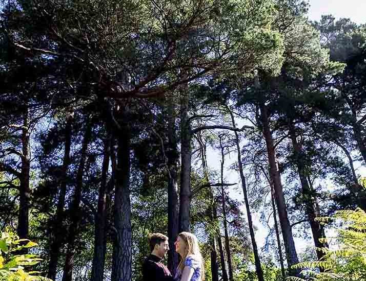wedding engagement shoot